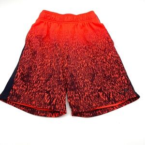Champion Boys Athletic Shorts in Orange and Black Small 6/7